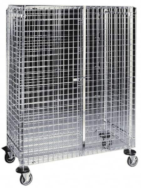 Metro - 2 Shelf Wire Shelving Unit - 50-7/8" Wide x 26-15/16" Deep x 66-15/16" High, - Caliber Tooling