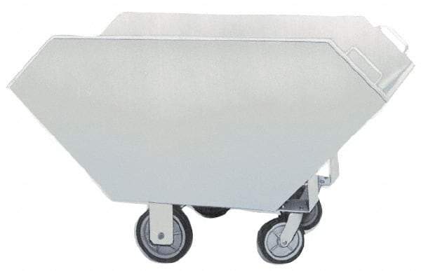 Valley Craft - 22.2 Cu Ft, Steel Chip Truck - 30" Wide x 68" Long x 40" High - Caliber Tooling