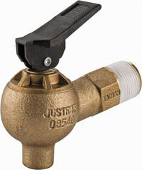 Justrite - 3/4" NPT Brass Drum Faucet - FM Approved - Caliber Tooling