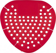 Fresh Products - Vinyl Urinal Screen - Red, Cherry Scent - Caliber Tooling