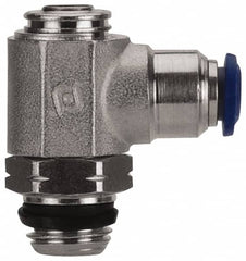 Value Collection - 145 Max psi, Meter Out Screw Adjusted Flow Control Valve - Buna N O Ring, 1/8" Tube Outside Diam - Caliber Tooling