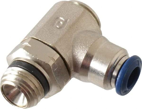 Value Collection - 145 Max psi, Bi Directional Screw Adjusted Flow Control Valve - Buna N O Ring, 1/4" Tube Outside Diam - Caliber Tooling