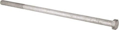 Value Collection - 1-8 Thread, 24" Length Under Head, Steel Hex Head Bolt - Hot Dipped Galvanized Coated, UNC Thread, ASTM A307, Grade 2 - Caliber Tooling