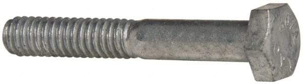 Value Collection - 1/4-20 Thread, 1-3/4" Length Under Head, Steel Hex Head Bolt - Hot Dipped Galvanized Coated, UNC Thread, ASTM A307, Grade 2 - Caliber Tooling