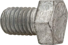 Value Collection - 1/2-13 Thread, 3/4" Length Under Head, Steel Hex Head Bolt - Hot Dipped Galvanized Coated, UNC Thread, ASTM A307, Grade 2 - Caliber Tooling