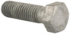 Value Collection - 1/2-13 Thread, 1-3/4" Length Under Head, Steel Hex Head Bolt - Hot Dipped Galvanized Coated, UNC Thread, ASTM A307, Grade 2 - Caliber Tooling