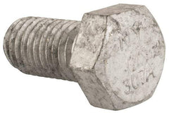 Value Collection - 5/8-11 Thread, 1-1/4" Length Under Head, Steel Hex Head Bolt - Hot Dipped Galvanized Coated, UNC Thread, ASTM A307, Grade 2 - Caliber Tooling