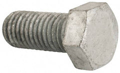 Value Collection - 5/8-11 Thread, 1-1/2" Length Under Head, Steel Hex Head Bolt - Hot Dipped Galvanized Coated, UNC Thread, ASTM A307, Grade 2 - Caliber Tooling