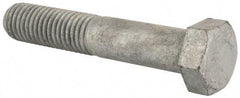 Value Collection - 5/8-11 Thread, 3-1/2" Length Under Head, Steel Hex Head Bolt - Hot Dipped Galvanized Coated, UNC Thread, ASTM A307, Grade 2 - Caliber Tooling