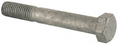 Value Collection - 5/8-11 Thread, 4-1/2" Length Under Head, Steel Hex Head Bolt - Hot Dipped Galvanized Coated, UNC Thread, ASTM A307, Grade 2 - Caliber Tooling