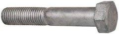 Value Collection - 7/8-9 Thread, 5" Length Under Head, Steel Hex Head Bolt - Hot Dipped Galvanized Coated, UNC Thread, ASTM A307, Grade 2 - Caliber Tooling