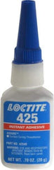 Loctite - 20gr. Bottle, Blue, Low Strength Liquid Threadlocker - Series 425, 24 hr Full Cure Time - Caliber Tooling