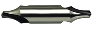 5mm x 75mm OAL 60/120° HSS LH Center Drill-Form B DIN 333 - Caliber Tooling