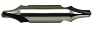 #17; 7/32 Dia. x  82.5mm OAL 60° HSS LH Center Drill-Bright Form B - Caliber Tooling