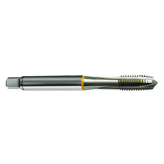 M7 × 1.0 3FL 6H Cobalt Spiral Point Plug Yellow Ring Tap-Bright FORM-B - Caliber Tooling