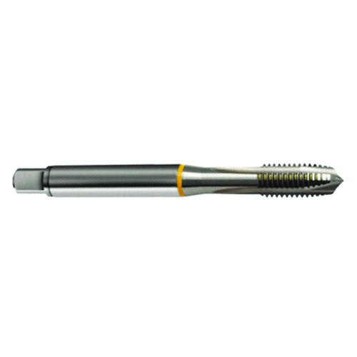 M2 x .40 3FL 6H Cobalt Spiral Point Plug Yellow Ring Tap-Bright FORM-B - Caliber Tooling