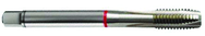 M16x2.0 6H 3-Flute Cobalt Red Ring Spiral Point Plug Tap-Bright - Caliber Tooling