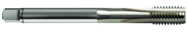 M8 x 0.75 Dia. - 6H - 3 FL - Cobalt Semi-Bott Yellow Ring Tap - Bright FORM-C DIN 374 - Caliber Tooling