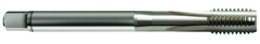 M4 x 0.5 Dia. - 6H - 3 FL - Cobalt Semi-Bott Yellow Ring Tap - Bright FORM-C DIN 374 - Caliber Tooling