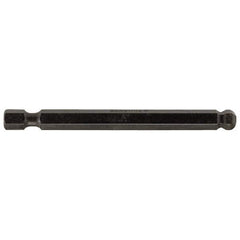 Bondhus - 1/4" Drive, 12mm Ball End Hex Drive Bit - Caliber Tooling