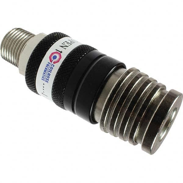 Coilhose Pneumatics - Pneumatic Hose Fittings & Couplings Type: Safety Coupler Thread Size: 3/8 - Caliber Tooling