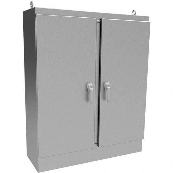 Wiegmann - NEMA 4X Stainless Steel Standard Enclosure with Cabinet Hinged Cover - Caliber Tooling