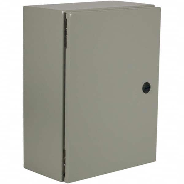 Wiegmann - NEMA 412 Steel Standard Enclosure with Cabinet Hinged Cover - Caliber Tooling