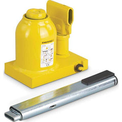 Enerpac - Manual Bottle, Screw, Ratchet & Hydraulic Jacks Type: Hydraulic Bottle Jack Load Capacity (Ton): 10 (Inch) - Caliber Tooling