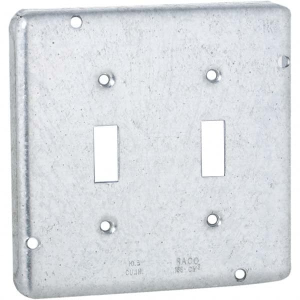 Hubbell-Raco - Steel Electrical Box Cover - Caliber Tooling