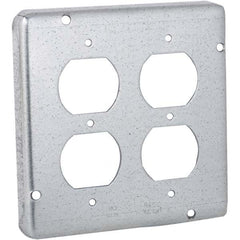 Hubbell-Raco - Steel Electrical Box Cover - Caliber Tooling