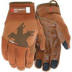 MCR Safety - Size L Leather or Synthetic Leather General Protection Work Gloves - Caliber Tooling