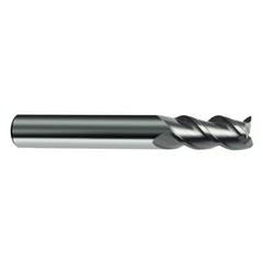 15mm Dia. - 92mm OAL - 45° Helix Bright Carbide End Mill - 3 FL - Caliber Tooling