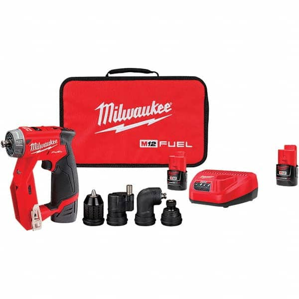 Milwaukee Tool - Cordless Screwdrivers Voltage: 12.0 Handle Type: Pistol Grip - Caliber Tooling