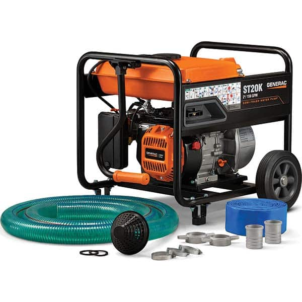 Generac Power - Self-Priming Engine Pumps Horsepower: 5.0 Engine Type: OHV - Caliber Tooling