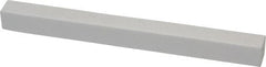 Norton - 220 Grit Aluminum Oxide Square Dressing Stick - 6 x 1/2 x 1/2, Very Fine Grade, Vitrified Bond - Caliber Tooling