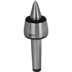 Live Center: Morse Taper Shank 12,000 lb Workpiece Weight, 7,000 Max RPM, Extended Point