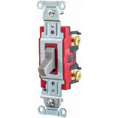 Hubbell Wiring Device-Kellems - Toggle Switches Switch Type: Heavy Duty Switch Sequence: Off-On - Caliber Tooling