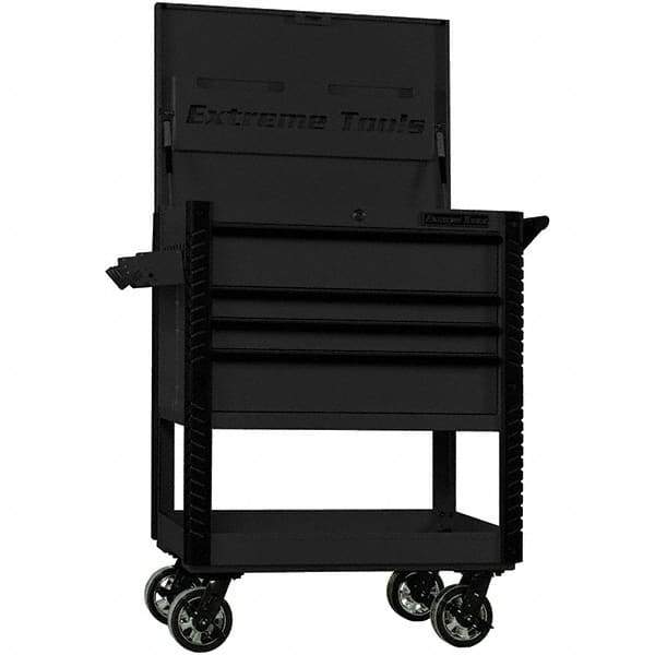 EXTREME TOOLS - Tool Storage Carts Type: Tool Cart Number of Drawers: 4 - Caliber Tooling