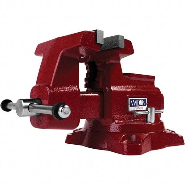 Wilton - Bench & Pipe Combination Vises Jaw Width (Inch): 6-1/2 Jaw Opening Capacity (Inch): 6-1/4 - Caliber Tooling