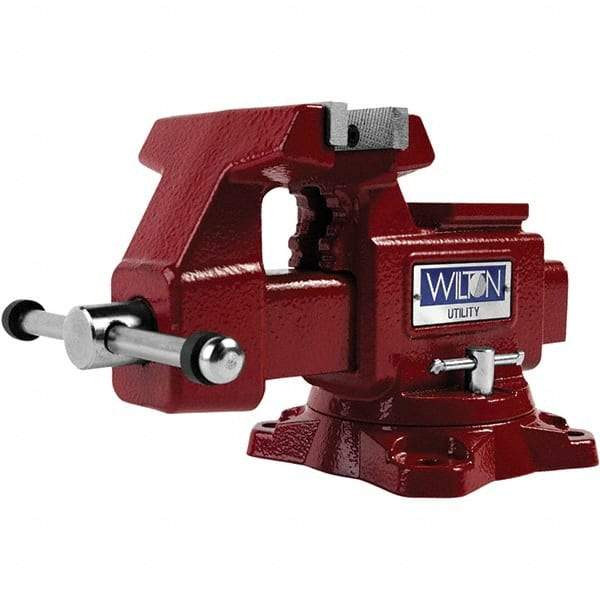 Wilton - Bench & Pipe Combination Vises Jaw Width (Inch): 4-1/2 Jaw Opening Capacity (Inch): 4 - Caliber Tooling