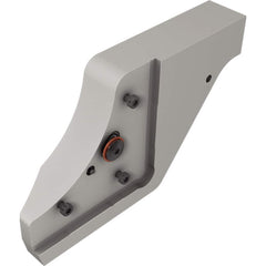 Iscar - Indexable Cut-Off Blade Tool Blocks; Tool Block Style: TGTBQ ; Blade Height (mm): 61.00 ; Manufacturers Catalog Number: TGTBQ 31.8R-D82-JHP ; Overall Length (mm): 150.0000 ; Overall Height (mm): 64.00000 ; Shank Height (Inch): 1 1/4 - Exact Industrial Supply