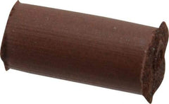 Cratex - 1/4" Max Diam x 1/2" Long, Cylinder, Rubberized Point - Fine Grade, Silicon Carbide, 1/16" Arbor Hole, Unmounted - Caliber Tooling