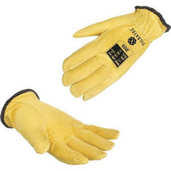 Tilsatec - Size XL (10), ANSI Cut Lvl A6, Puncture Lvl 4, Abrasion Lvl 5, Cut & Puncture Resistant Gloves - Caliber Tooling