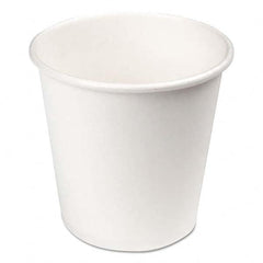 Boardwalk - Paper Hot Cups, 4 oz, White, 1000/Carton - Caliber Tooling