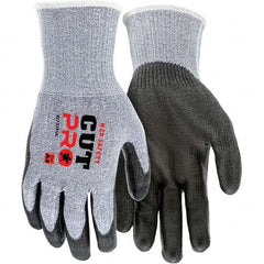 MCR Safety - Size 2XL, ANSI Cut Lvl A4, Polyurethane Coated Cut Resistant Gloves - Caliber Tooling