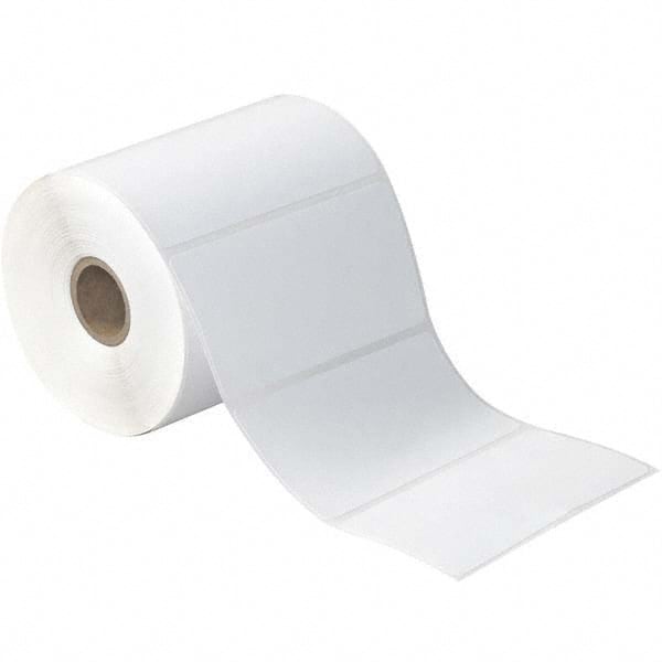 Value Collection - Pack of 12 Rolls, 735 Labels per Roll, 4" x 2" White Paper Thermal Labels - Caliber Tooling