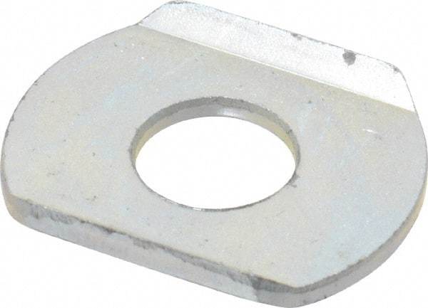 De-Sta-Co - Zinc Plated, Carbon Steel, Flanged Washer for 5/16" Diam Clamp Spindle - 5/16-18 Thread, 0.33" Hole Diam, 0.88" Overall Diam, 0.59" Between Flanges - Caliber Tooling