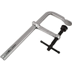 Wilton - 5-3/4" Throat Depth, 24" Max Capacity, Heavy-Duty F Sliding Arm Clamp - 2,660 Lb Clamping Pressure - Caliber Tooling