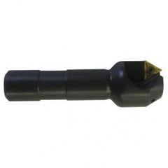 60° Point- 0.212" Min- 0.5" SH- Indexable Countersink & Chamfering Tool - Caliber Tooling