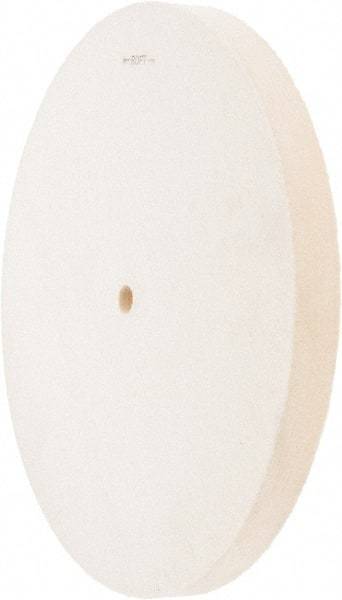 Value Collection - 10" Diam x 3/4" Thick Unmounted Buffing Wheel - 1 Ply, Polishing Wheel, 1/2" Arbor Hole, Soft Density - Caliber Tooling